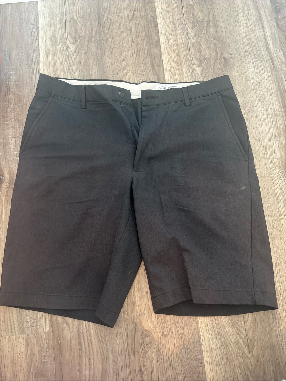 Greg Norman Collection Black Performance Cargo Shorts